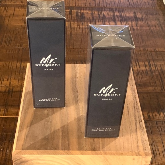 mr burberry indigo shaving cream